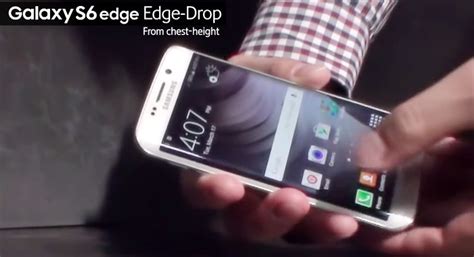 samsung drop test s6|Proud of how tough the Galaxy S6 and S6 Edge are, Samsung .